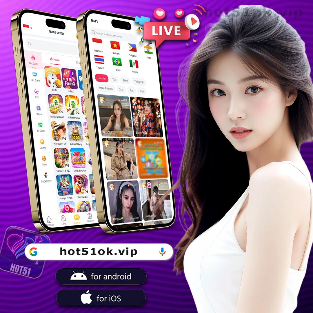 HOT51 apk mod for girl live stream and casino slot game (7)