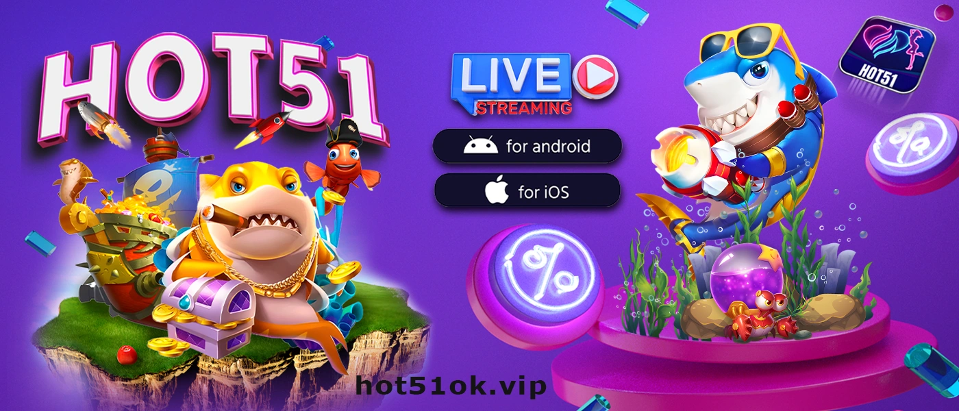 HOT51 apk mod for girl live stream and casino slot game